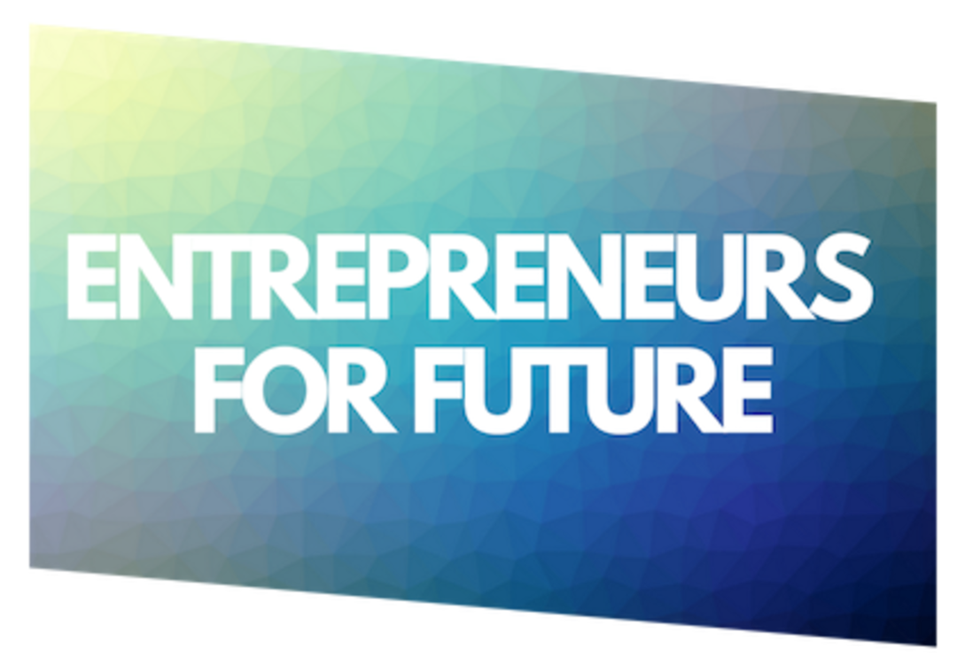 Logo of the Entrepreneurs For Future initiative.