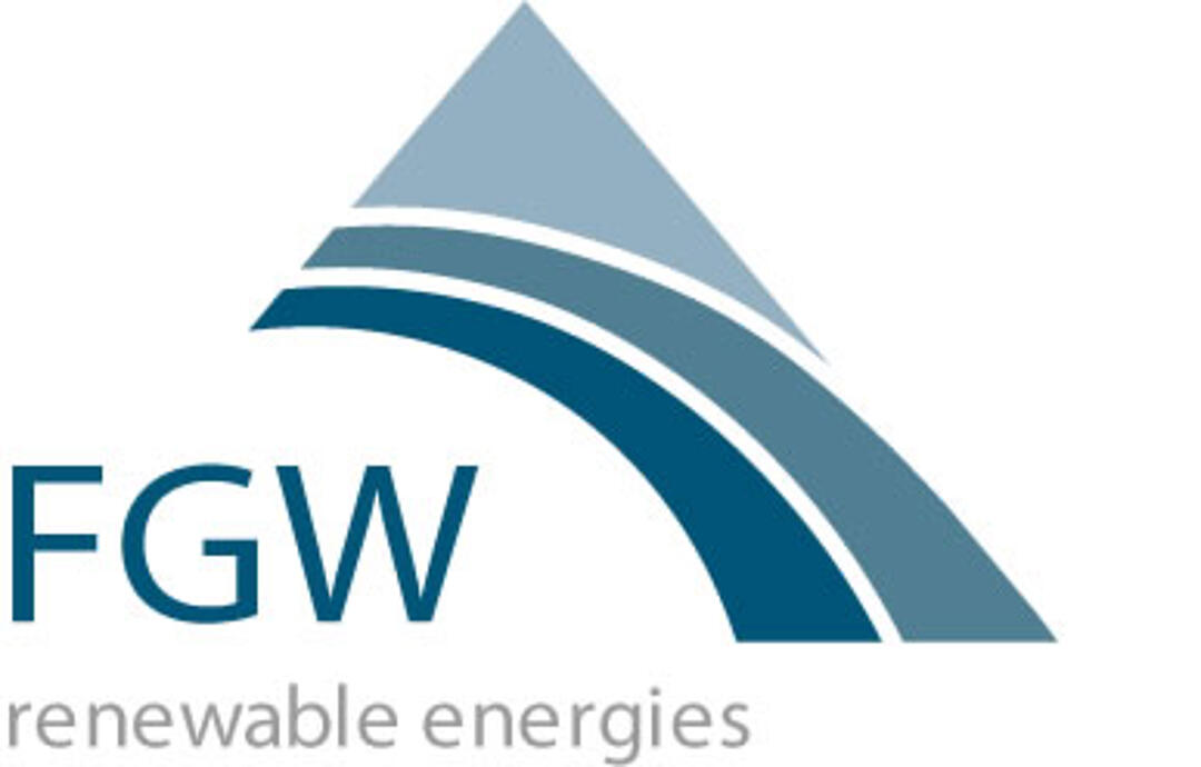 Logo des FGW e.V. – Fördergesellschaft Windenergie und andere Dezentrale Energien.