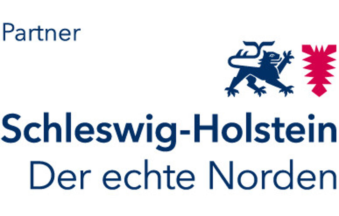 Logo of the partner program “Schleswig- Holstein. The real north.” 