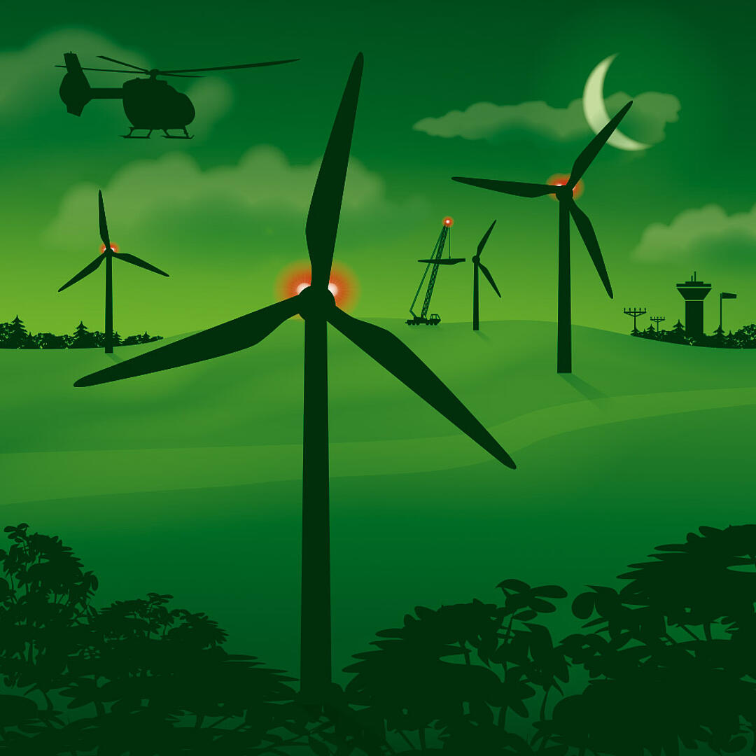 Find our more about our obstruction lighting.