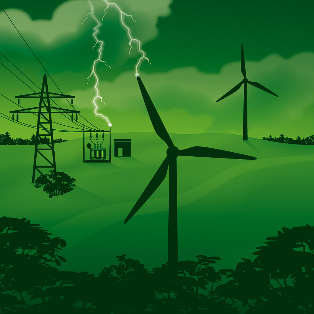 Find out more about our lightning monitoring.